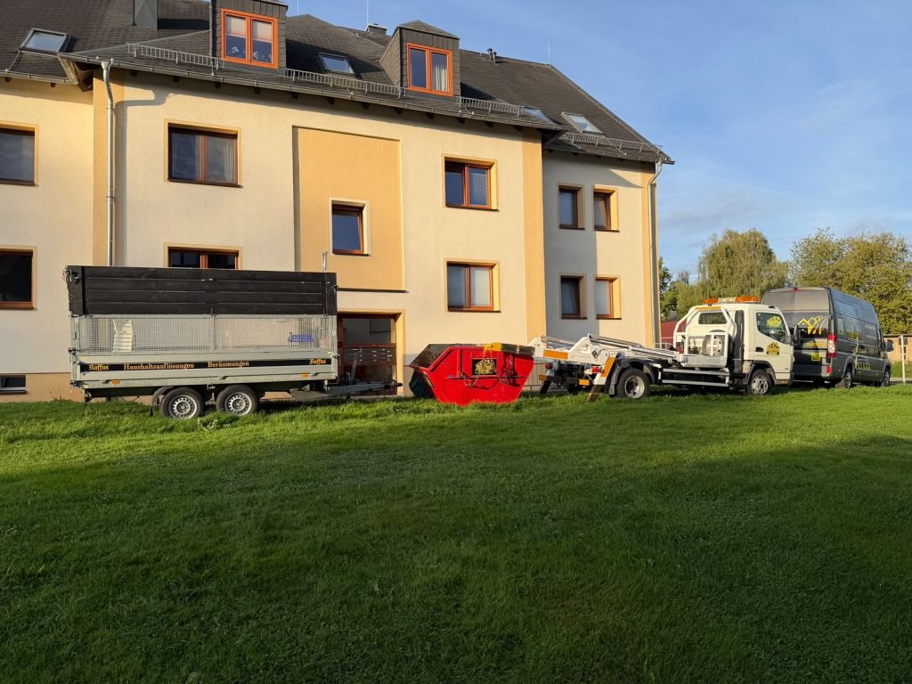 Vorbereitung für Wohnungsberäumung in Hohndorf